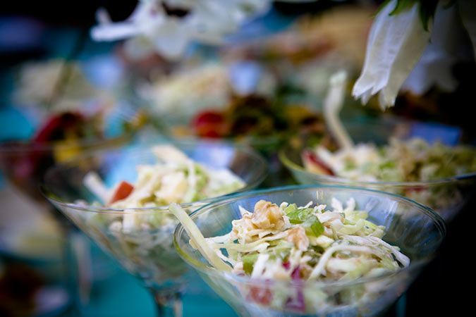 Catered Food Photo - Los Angeles Wedding