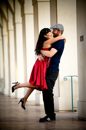 Laguna Beach Engagement Photography - Motorcylce