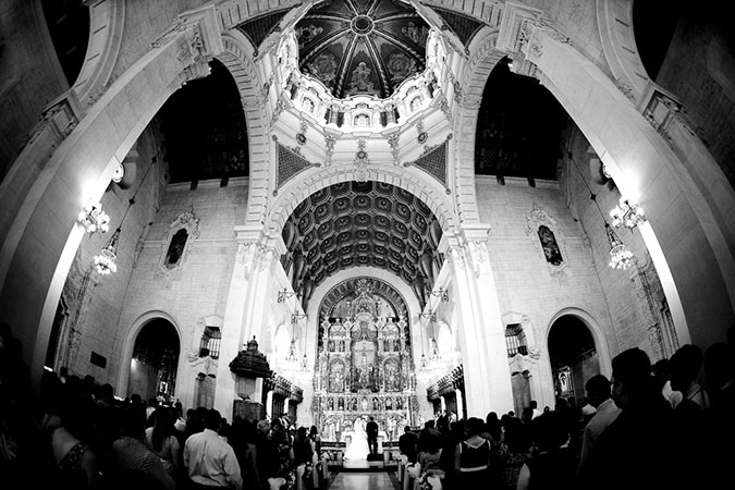 Wedding Photograph - Saint Vincent's Church Los Angeles