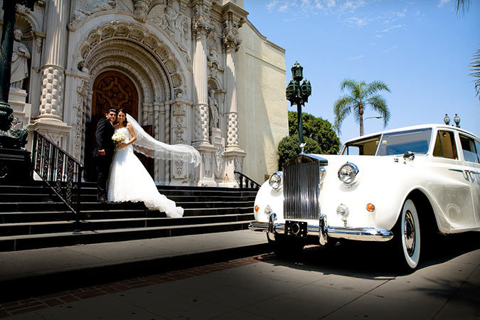 Wedding Photograph - Saint Vincent's Church Los Angeles